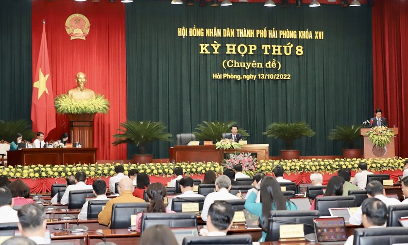  Quang cảnh kỳ họp.