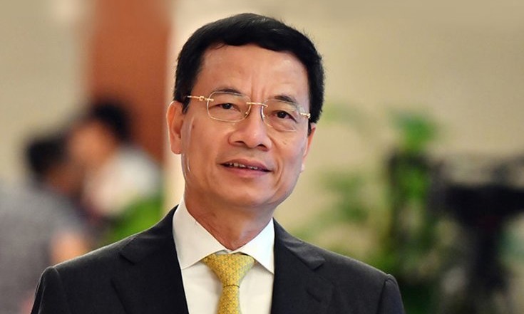Bộ trưởng Bộ TT&TT Nguyễn Mạnh Hùng.