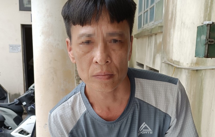 Đối tượng Phạm Hồng Việt bị cơ quan Công an bắt giữ (Ảnh: CA TP Bắc Giang)