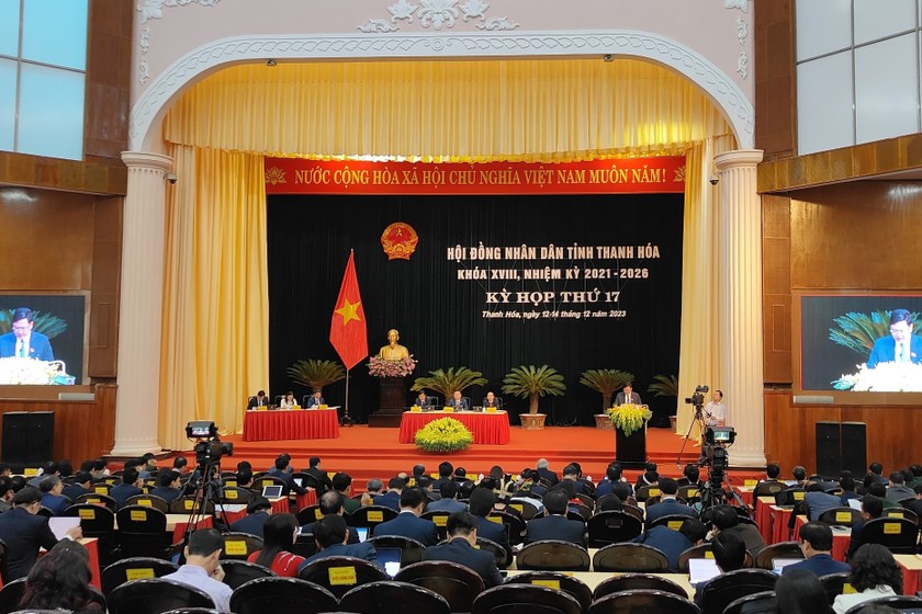 Toàn cảnh Kỳ họp thứ 17, HĐND tỉnh Thanh Hóa khóa XVIII, nhiệm kỳ 2021-2026
