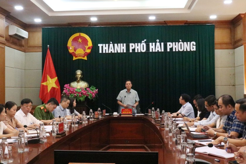 Chủ tịch UBND TP Hải Phòng Nguyễn Văn Tùng có ý kiến chỉ đạo sự việc xảy ra tại Trường Mầm non An Dương.