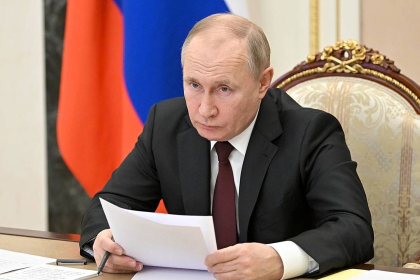 Tổng thống Nga V.V. Putin.