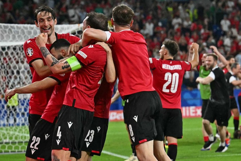 Georgia đang gây nên nhiều cảm xúc cho EURO 2024. Ảnh: Euro
