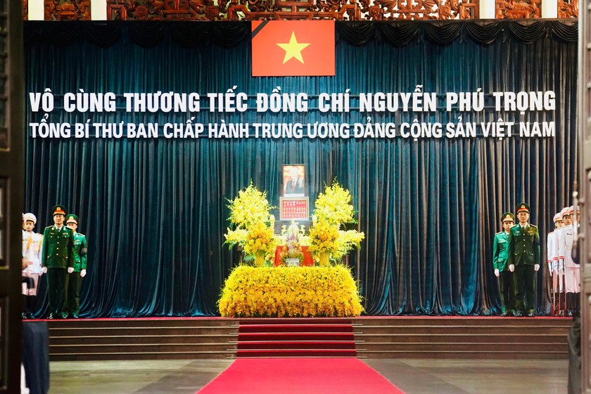 Thành kính, tiếc thương Tổng Bí thư Nguyễn Phú Trọng ảnh 9