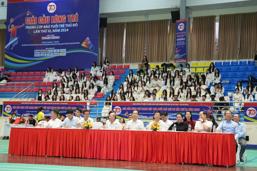 Ấn tượng đặc biệt giải Cầu lông trẻ tranh Cúp báo Tuổi trẻ Thủ đô ảnh 1