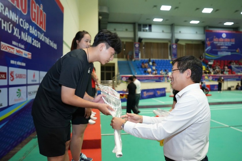 Ấn tượng đặc biệt giải Cầu lông trẻ tranh Cúp báo Tuổi trẻ Thủ đô ảnh 4
