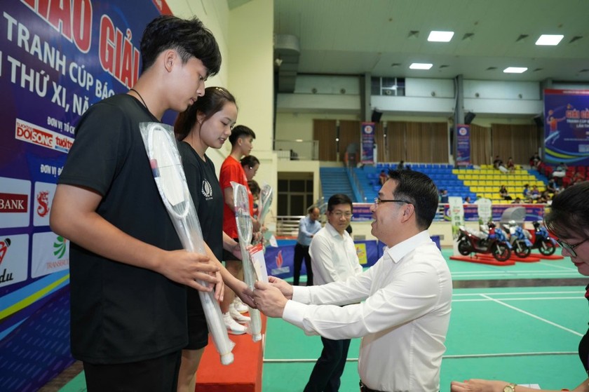 Ấn tượng đặc biệt giải Cầu lông trẻ tranh Cúp báo Tuổi trẻ Thủ đô ảnh 3