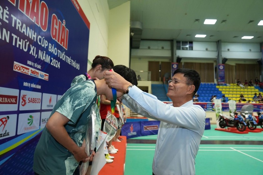 Ấn tượng đặc biệt giải Cầu lông trẻ tranh Cúp báo Tuổi trẻ Thủ đô ảnh 7