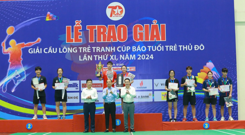 Ấn tượng đặc biệt giải Cầu lông trẻ tranh Cúp báo Tuổi trẻ Thủ đô ảnh 12
