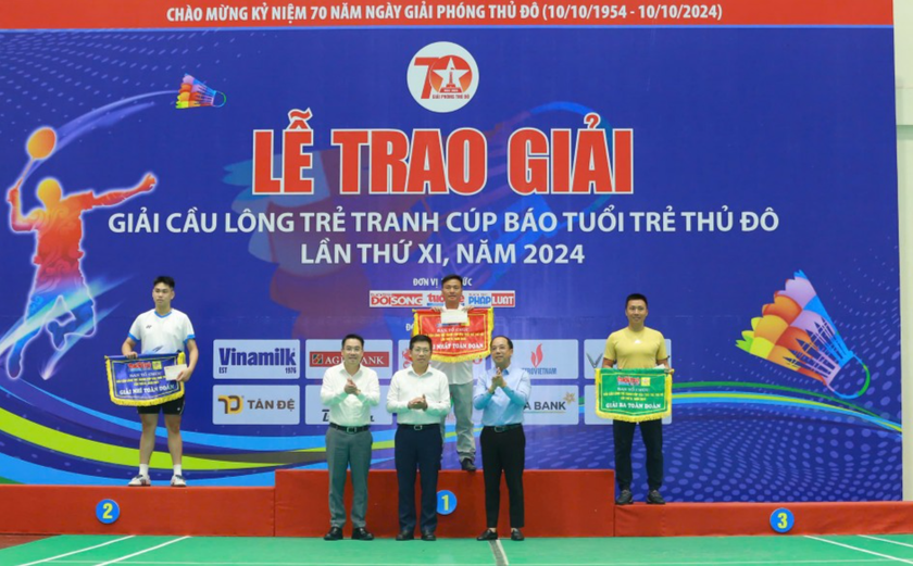 Ấn tượng đặc biệt giải Cầu lông trẻ tranh Cúp báo Tuổi trẻ Thủ đô ảnh 17