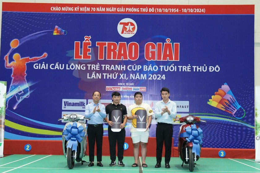 Ấn tượng đặc biệt giải Cầu lông trẻ tranh Cúp báo Tuổi trẻ Thủ đô ảnh 14
