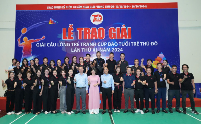 Ấn tượng đặc biệt giải Cầu lông trẻ tranh Cúp báo Tuổi trẻ Thủ đô ảnh 16
