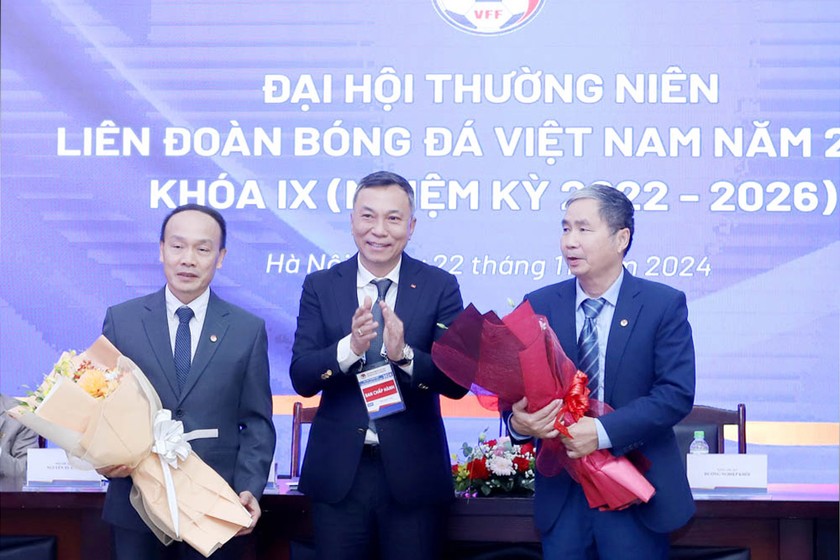 Tổng Thư ký VFF Dương Nghiệp Khôi bất ngờ xin thôi chức, "nhường ghế" cho ông Nguyễn Văn Phú (Ảnh: VFF)