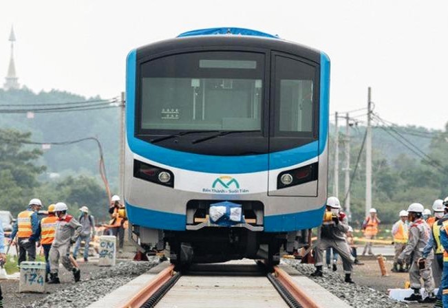 Lễ đón đoàn tàu đầu tiên tuyến metro Bến Thành - Suối Tiên