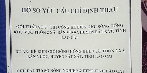 Công trình bị tố "rút ruột" tới 80% ở Lào Cai là “thông tin mật”?