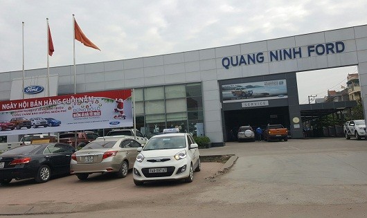 Trụ sở Chi nhánh Ford Việt Nam tại Quảng Ninh.