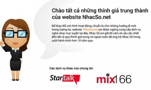 Ông lớn “nhacSo.net” nhường lại sân chơi nghe nhạc trực tuyến cho đối thủ