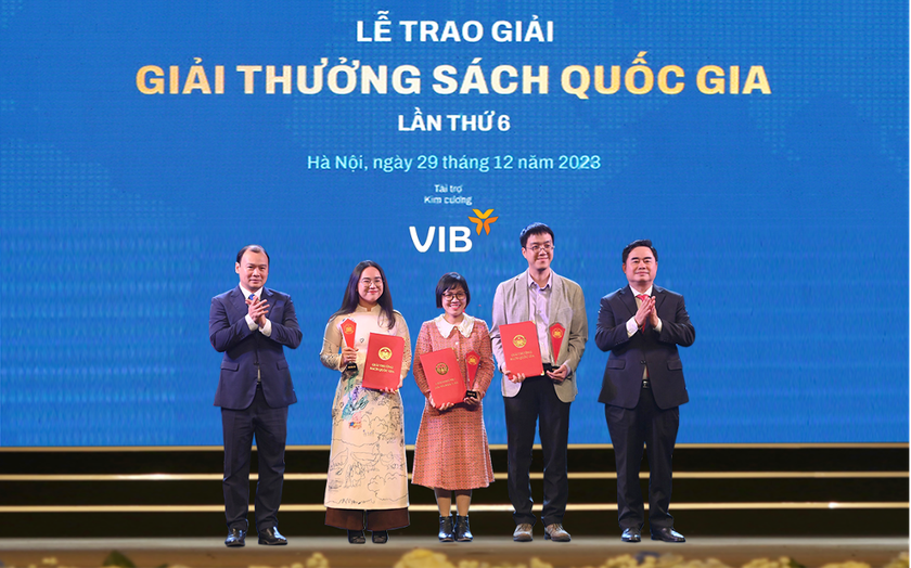 VIB đồng hành Giải thưởng Sách Quốc Gia, đóng góp tích cực vào các hoạt động tôn vinh tri thức và văn hóa Việt Nam