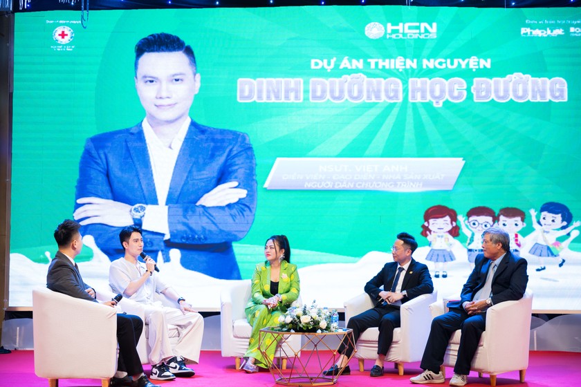 Lan tỏa dự án ý nghĩa “Dinh dưỡng học đường” cùng HCN Holdings