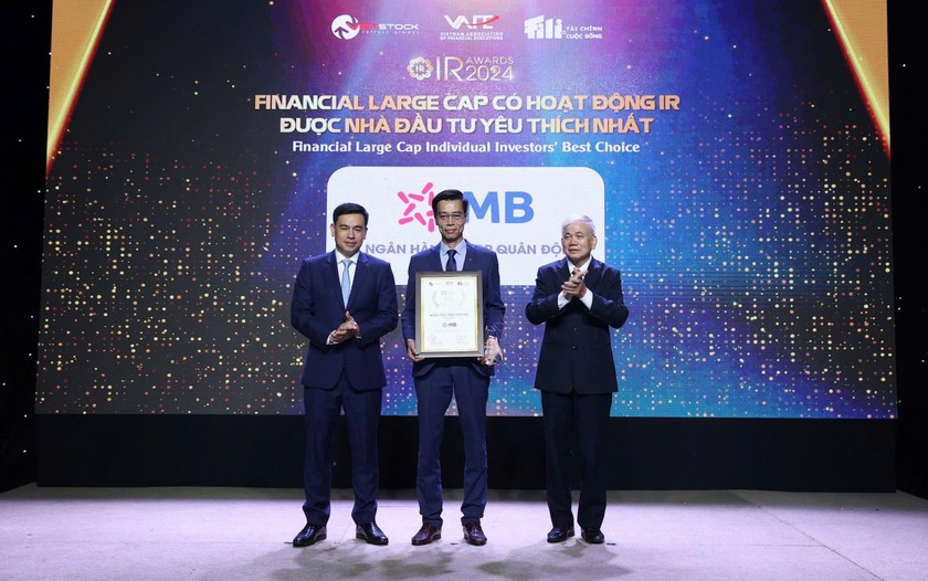 MB nhận "cú đúp" giải thưởng tại IR Awards 2024