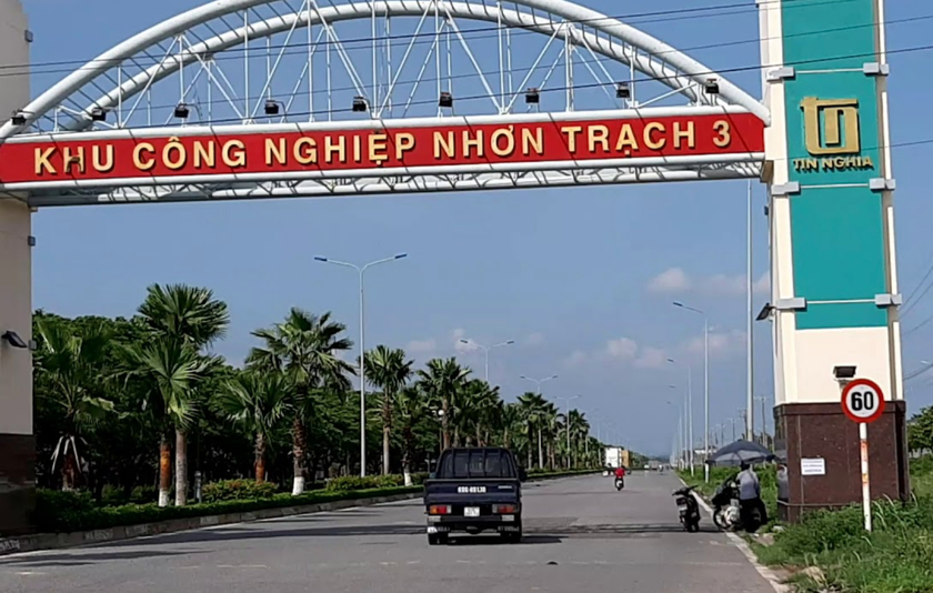 Một khu công nghiệp tại Nhơn Trạch