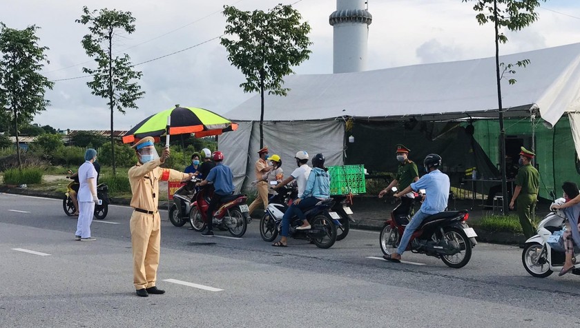 Công an Hải Dương phối hợp với các lực lượng chức năng nỗ lực phòng, chống dịch Covid-19