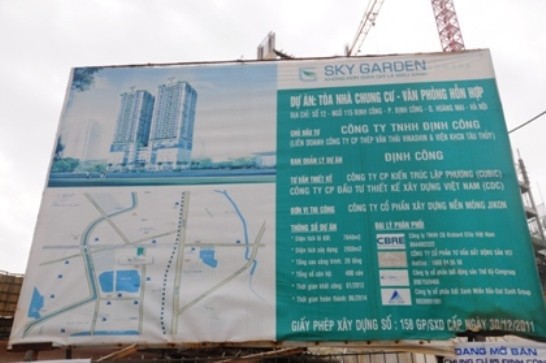 Sky Garden Tower: Phát lộ hàng loạt sai phạm 