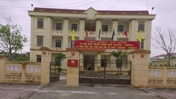 Trụ sở công an phường Trần Lãm