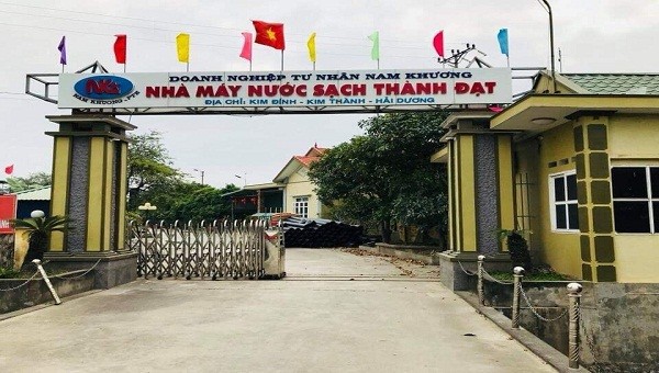 Nhà máy nước sạch Thành Đạt 