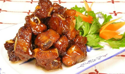 Tan chảy với món sườn xào chua ngọt thơm ngon