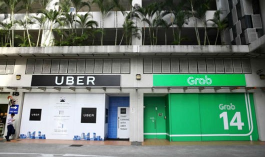 Grab thâu tóm Uber tại  Đông Nam Á