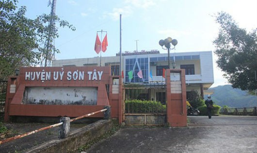 Huyện ủy Sơn Tây, Quảng Ngãi.