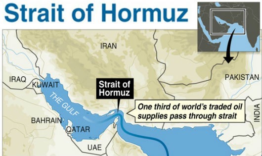 Eo biển Hormuz.