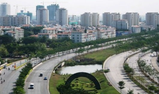 Khu đô thị mới Nam TP HCM.