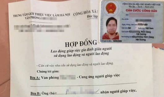 Hợp đồng lao động với người giúp việc