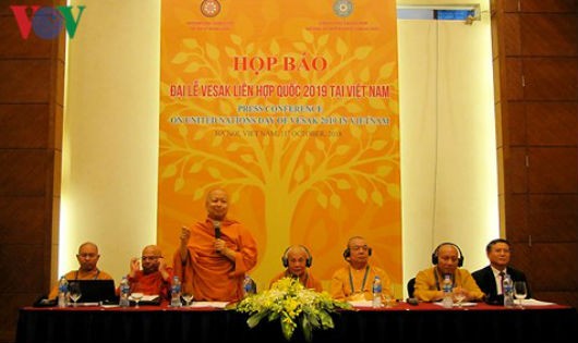 Họp báo Đại lễ Vesak Liên Hợp Quốc 2019 tại Việt Nam