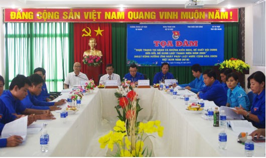 Buổi làm việc với tinh thần trách nhiệm cao, đảm bảo hiệu quả trong việc lấy ý kiến đóng góp để xây dựng Dự Luật.