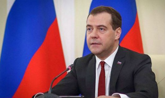 Thủ tướng Nga Dmitry Medvedev