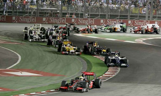 Các tay đua tại giải Singapore F1 Grand Prix năm 2009