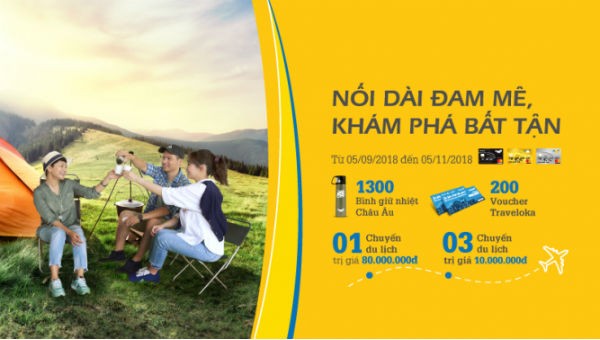 “Nối dài đam mê, khám phá bất tận” cho các chủ thẻ PVcomBank Mastercard