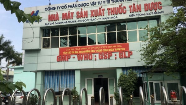 Công ty Cổ phần Dược - Vật tư Y tế Thanh Hóa.