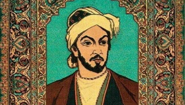 Bức phác họa chân dung nhà thơ Imadaddin Nasimi. 