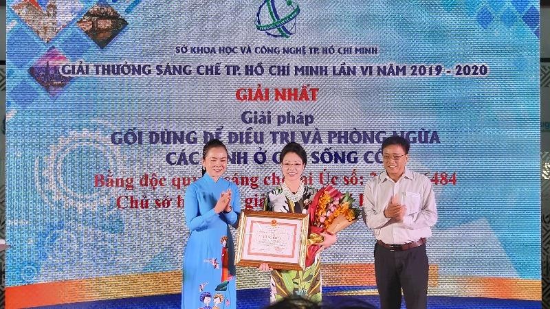 Lễ trao giải Giải thưởng Sáng chế TP HCM 2019 - 2020.