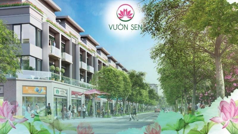 Phối cảnh dự án Vườn Sen.