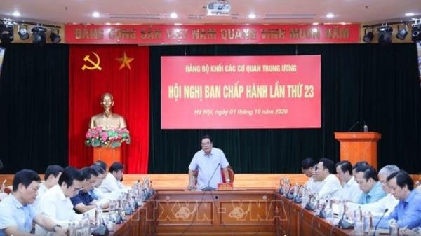 Hội nghị lần thứ 23 Ban Chấp hành Đảng ủy Khối các cơ quan Trung ương.