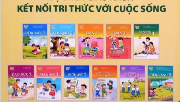 Bộ sách “Kết nối tri thức với cuộc sống”.