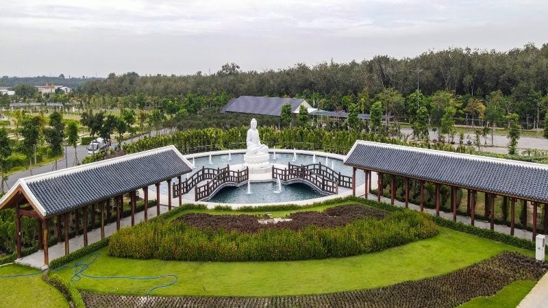 Một góc Sala Garden.  