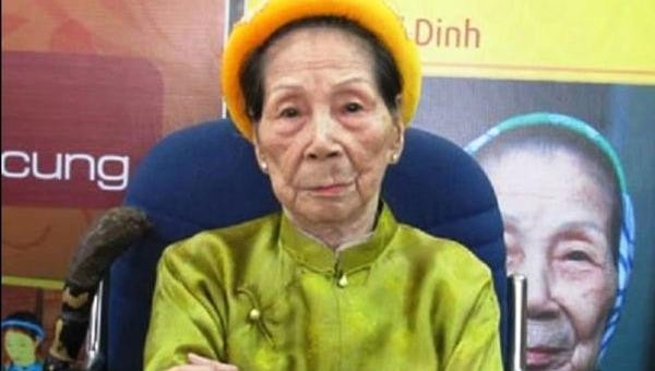 Bà Lê Thị Dinh - cung nữ cuối cùng của triều Nguyễn.