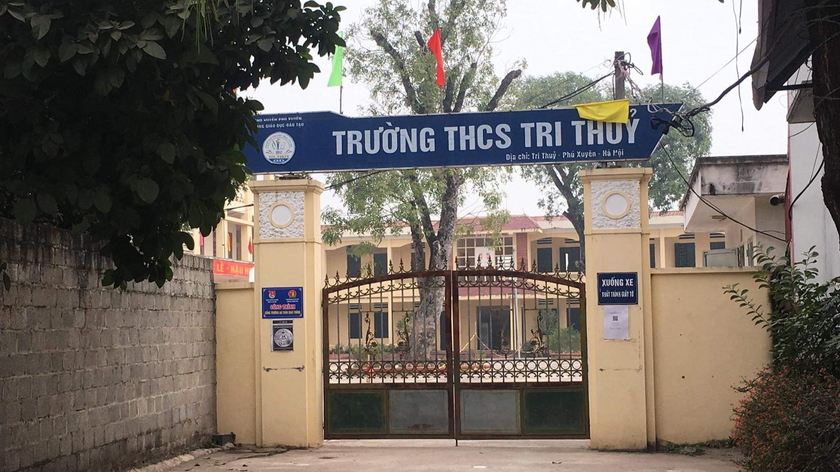 Trường THCS Tri Thuỷ.