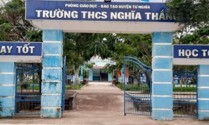 Trường THCS Nghĩa Thắng.